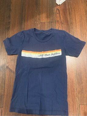 Half-Moon Outfitters Women's Navy Short Sleeve Tee